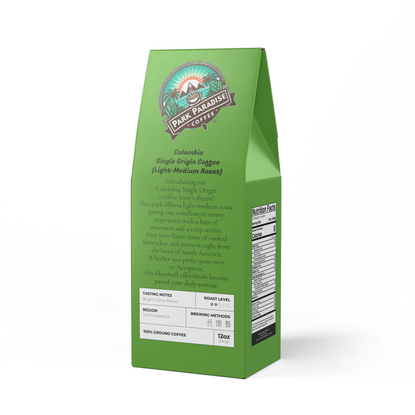 Colombia Single Origin Coffee (Light-Medium Roast)